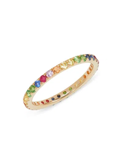 Saks Fifth Avenue Women's 14k Yellow Gold & Multi Stone Ring