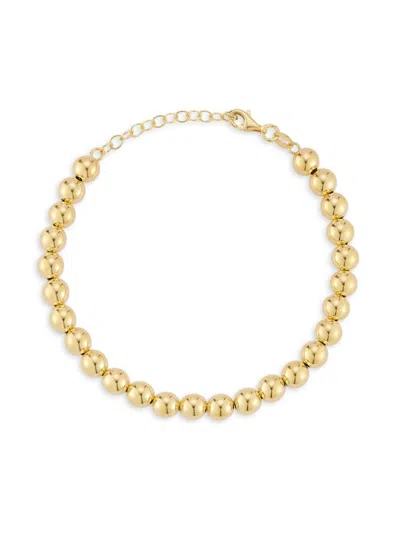 Saks Fifth Avenue Women's 14k Yellow Gold Ball Bracelet