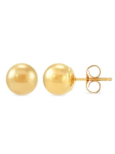 Saks Fifth Avenue Women's 14k Yellow Gold Ball Stud Earrings