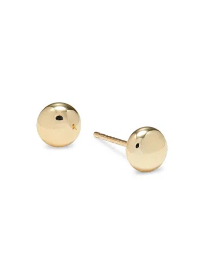 Saks Fifth Avenue Women's 14k Yellow Gold Ball Stud Earrings
