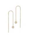 Saks Fifth Avenue Women's 14k Yellow Gold Ball Threader Earrings In Yellow Gold