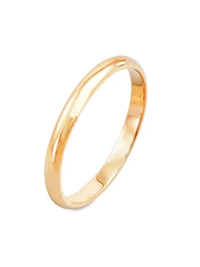 Saks Fifth Avenue Women's 14k Yellow Gold Band Ring