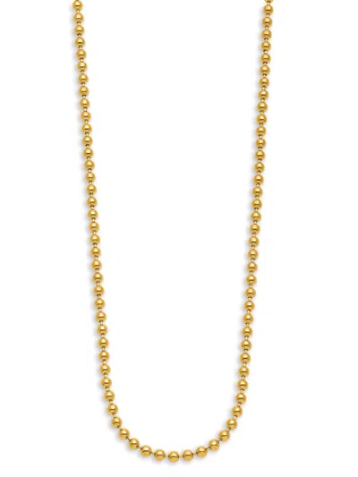 Saks Fifth Avenue Women's 14k Yellow Gold Beaded 18" Chain Necklace