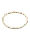 Saks Fifth Avenue Women's 14k Yellow Gold Beaded Bracelet In Yellow