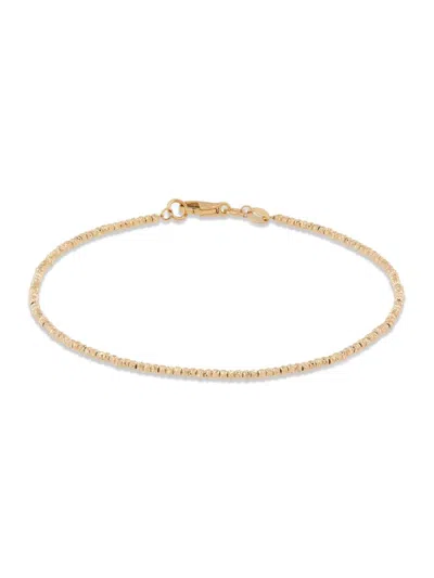 Saks Fifth Avenue Women's 14k Yellow Gold Beaded Bracelet