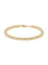 Saks Fifth Avenue Women's 14k Yellow Gold Beaded Bracelet In Yellow Gold