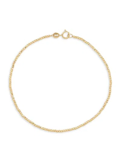 Saks Fifth Avenue Women's 14k Yellow Gold Beaded Bracelet