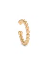 Saks Fifth Avenue Women's 14k Yellow Gold Beaded Single Cuff Earring In Yellow Gold