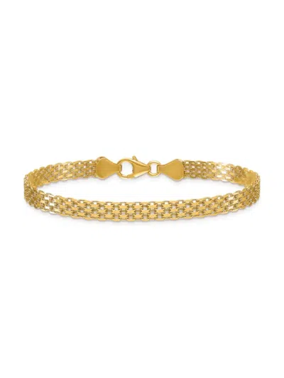 Saks Fifth Avenue Women's 14k Yellow Gold Bismark Chain Bracelet