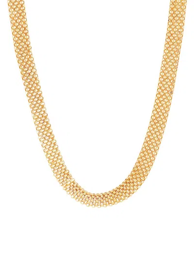 Saks Fifth Avenue Women's 14k Yellow Gold Bismark Chain Necklace/18"