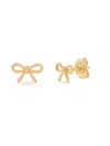 Saks Fifth Avenue Women's 14k Yellow Gold Bow Stud Earrings In Yellow Gold
