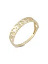 SAKS FIFTH AVENUE WOMEN'S 14K YELLOW GOLD CHAIN LINK RING