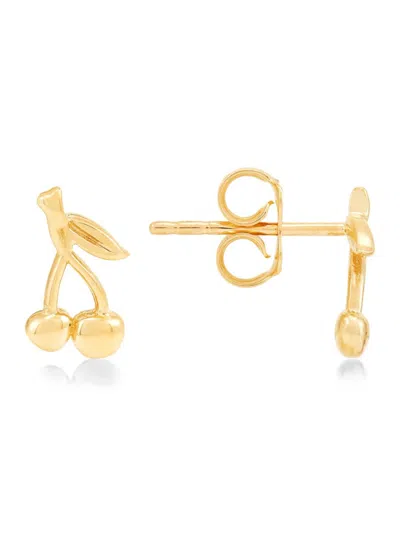 Saks Fifth Avenue Women's 14k Yellow Gold Cherry Stud Earrings