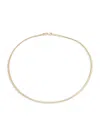 Saks Fifth Avenue Women's 14k Yellow Gold Chevron Link Necklace In Yellow Gold