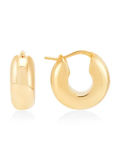 Saks Fifth Avenue Women's 14k Yellow Gold Chunky Hoop Earrings