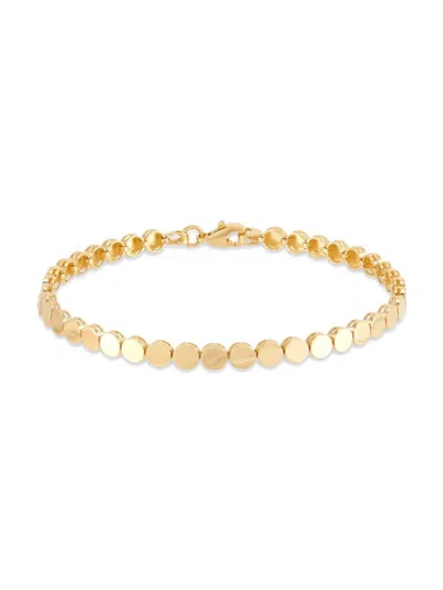 Saks Fifth Avenue Women's 14k Yellow Gold Circular Bracelet