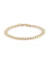 Saks Fifth Avenue Women's 14k Yellow Gold Curb Chain Bracelet In Yellow Gold