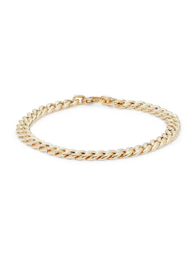 Saks Fifth Avenue Women's 14k Yellow Gold Curb Chain Bracelet