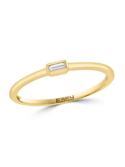 Saks Fifth Avenue Women's 14k Yellow Gold Diamond Ring