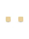 Saks Fifth Avenue Women's 14k Yellow Gold Dice Stud Earrings In Yellow Gold