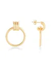 Saks Fifth Avenue Women's 14k Yellow Gold Doorknocker Earrings In Gold