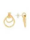 Saks Fifth Avenue Women's 14k Yellow Gold Doorknocker Earrings In Gold