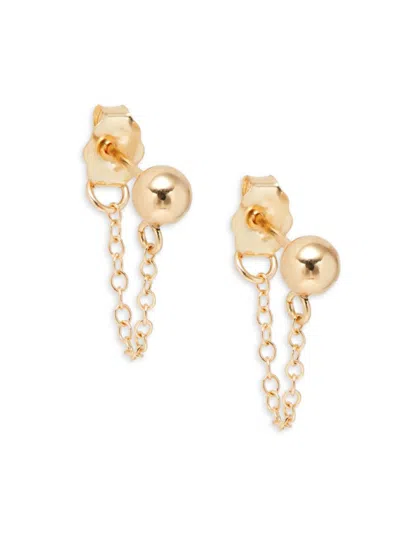 Saks Fifth Avenue Women's 14k Yellow Gold Drop Earrings