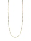 Saks Fifth Avenue Women's 14k Yellow Gold Figaro Link Chain Necklace In Yellow Gold