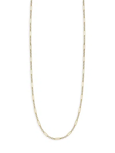 Saks Fifth Avenue Women's 14k Yellow Gold Figaro Link Chain Necklace