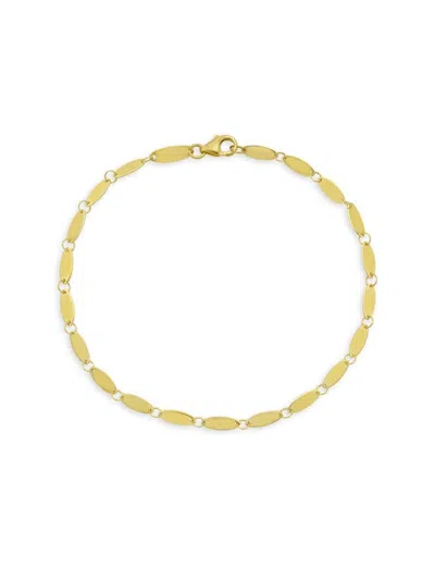 Saks Fifth Avenue Women's 14k Yellow Gold Flat Pebble Bracelet
