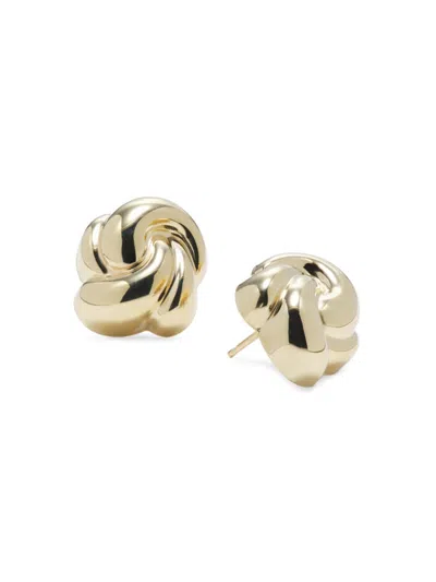 Saks Fifth Avenue Women's 14k Yellow Gold Flower Stud Earrings