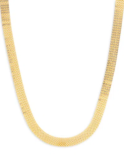 Saks Fifth Avenue Women's 14k Yellow Gold Franco Bismarch Chain Necklace