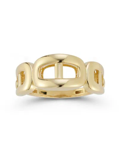 Saks Fifth Avenue Women's 14k Yellow Gold Graduated Mariner Link Ring
