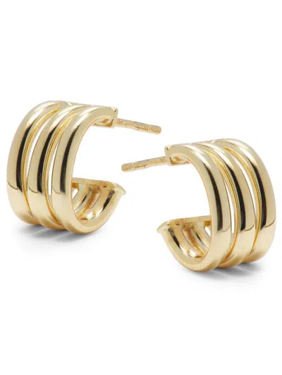 Saks Fifth Avenue Women's 14k Yellow Gold Half Hoop Earrings