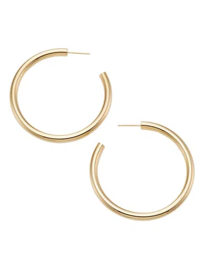 Saks Fifth Avenue Women's 14k Yellow Gold Half Hoop Earrings