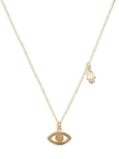 Saks Fifth Avenue Women's 14k Yellow Gold Hamsa Necklace