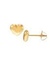Saks Fifth Avenue Women's 14k Yellow Gold Heart Stud Earrings In Yellow Gold