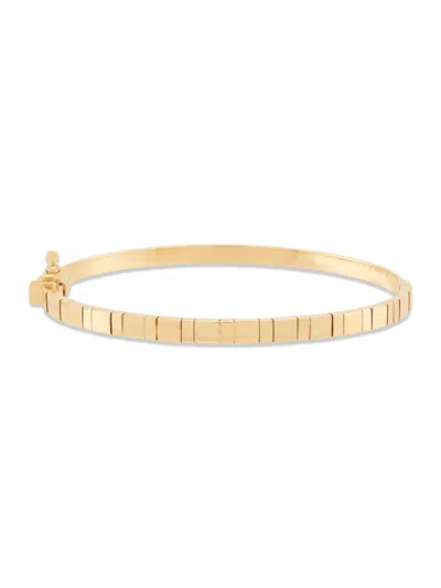 Saks Fifth Avenue Women's 14k Yellow Gold Hinge Bangle