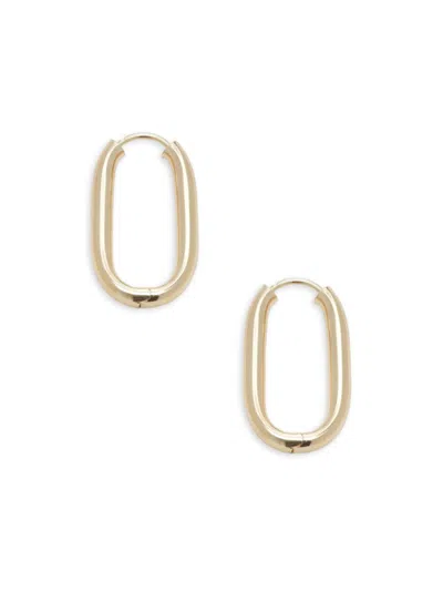 Saks Fifth Avenue Women's 14k Yellow Gold Hoop Earrings