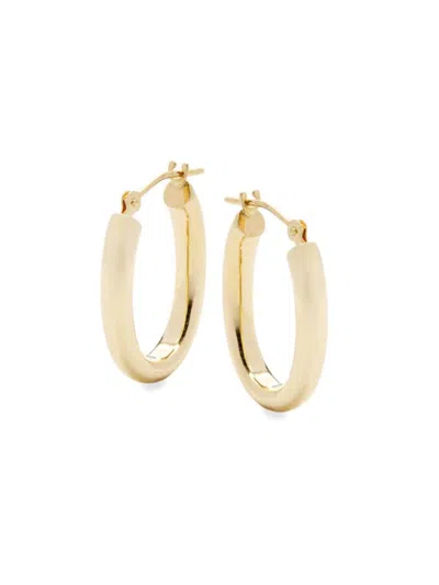 Saks Fifth Avenue Women's 14k Yellow Gold Hoop Earrings