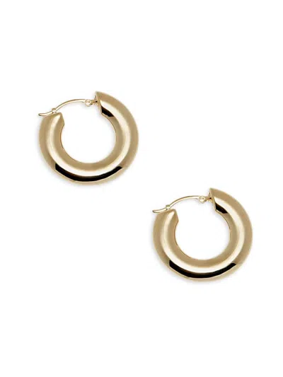 Saks Fifth Avenue Women's 14k Yellow Gold Hoop Earrings
