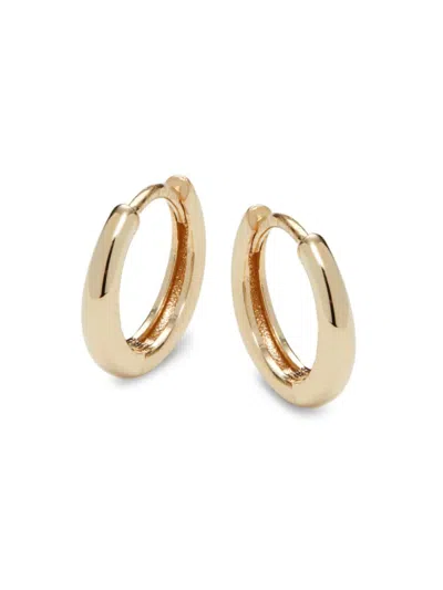 Saks Fifth Avenue Women's 14k Yellow Gold Hoop Earrings