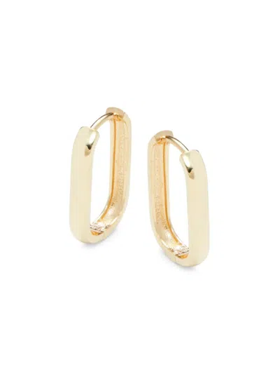 Saks Fifth Avenue Women's 14k Yellow Gold Hoop Earrings