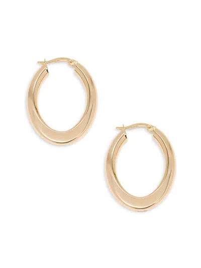 Saks Fifth Avenue Women's 14k Yellow Gold Hoop Earrings