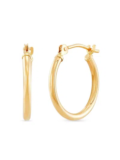 Saks Fifth Avenue Women's 14k Yellow Gold Hoop Earrings