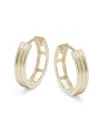 Saks Fifth Avenue Women's 14k Yellow Gold Huggie Earrings In Yellow Gold