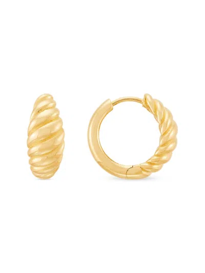Saks Fifth Avenue Women's 14k Yellow Gold Huggie Earrings