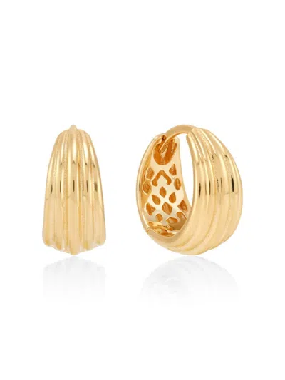 Saks Fifth Avenue Women's 14k Yellow Gold Huggie Earrings
