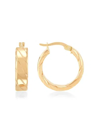 Saks Fifth Avenue Women's 14k Yellow Gold Huggie Earrings