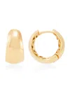 Saks Fifth Avenue Women's 14k Yellow Gold Huggie Earrings In Gold